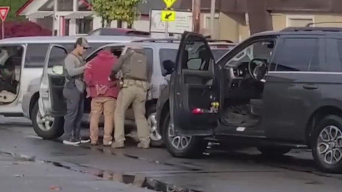 Video of ICE arrest in Olympia sparks concern over police data access