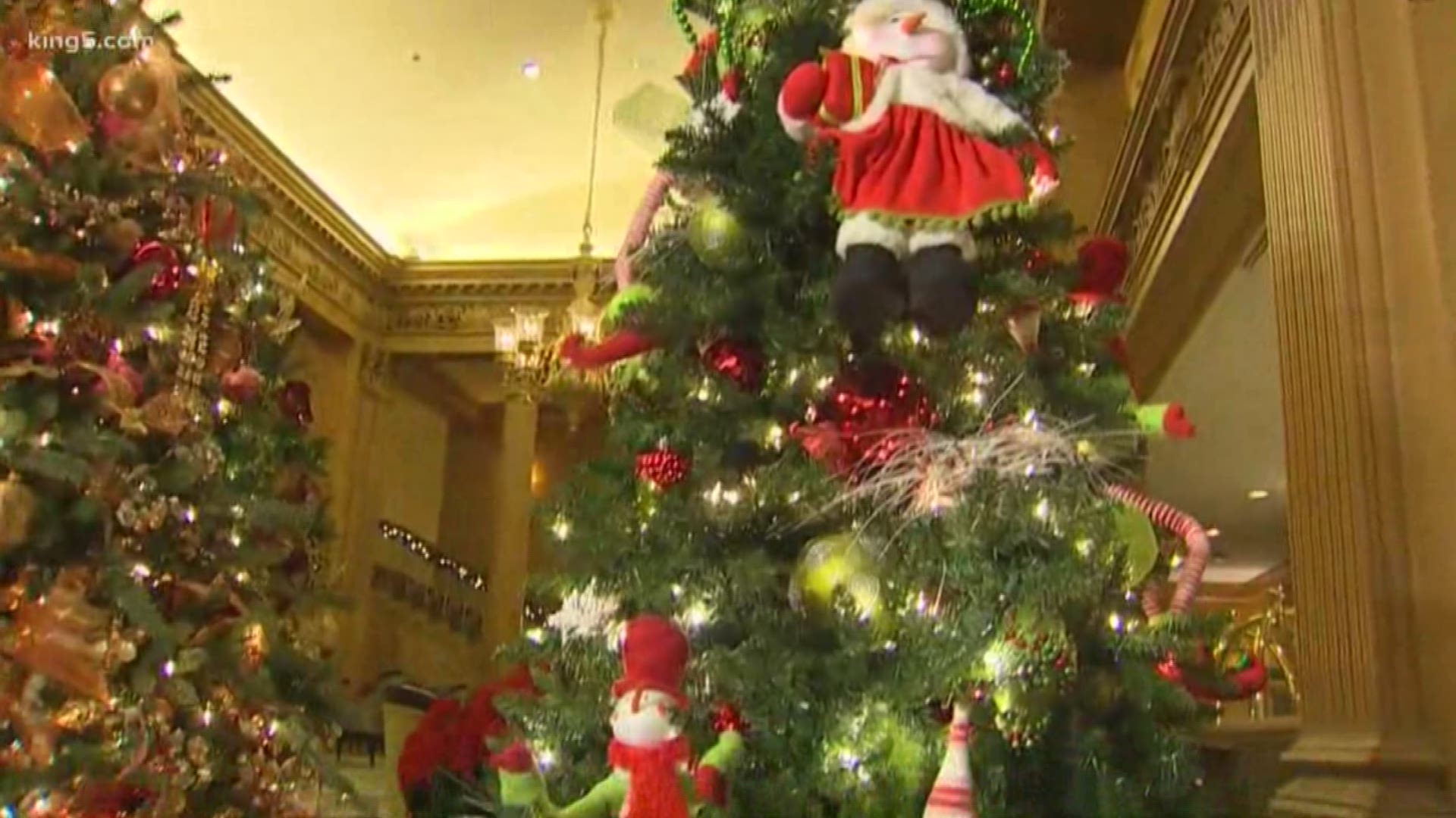 Seattle Christmas Tree Disposal 2022 Tour The Festival Of Trees To Support Uncompensated Care At Seattle  Children's | King5.Com