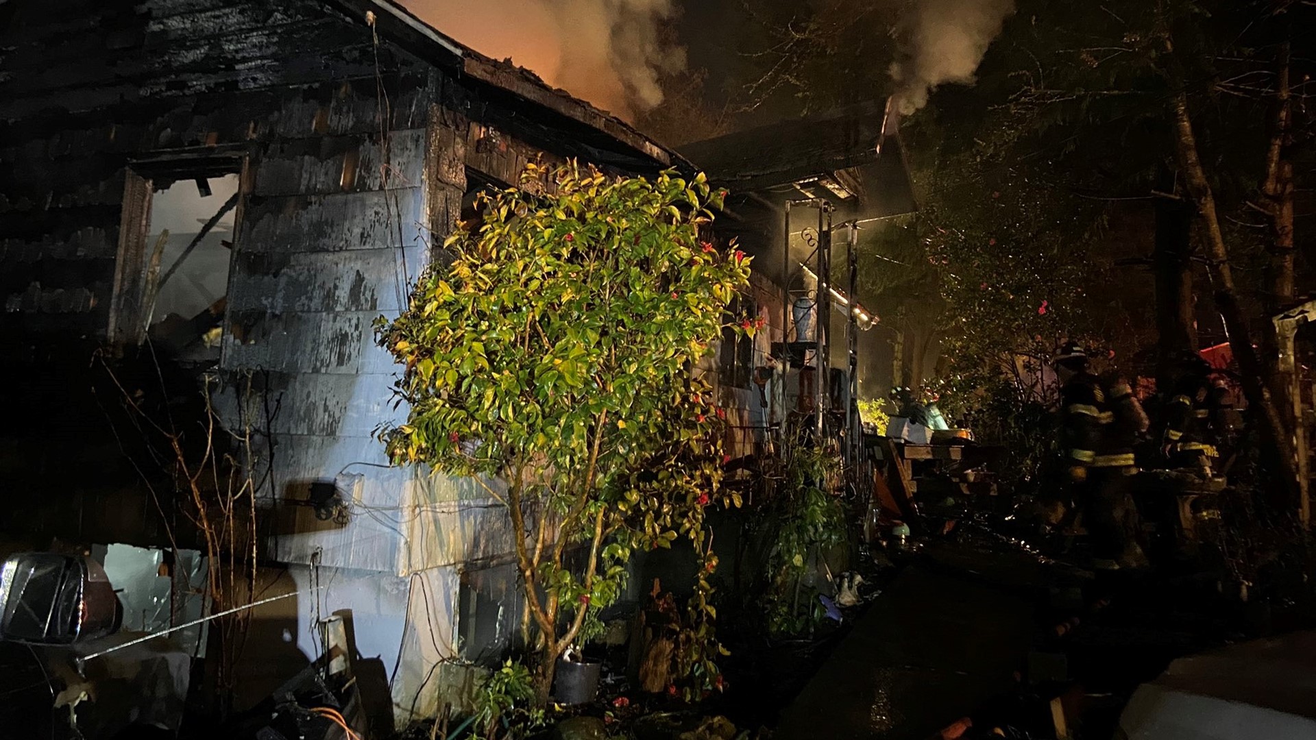 A man and his seven-year-old daughter were killed in a house fire in south Snohomish County on April 15, 2021.
