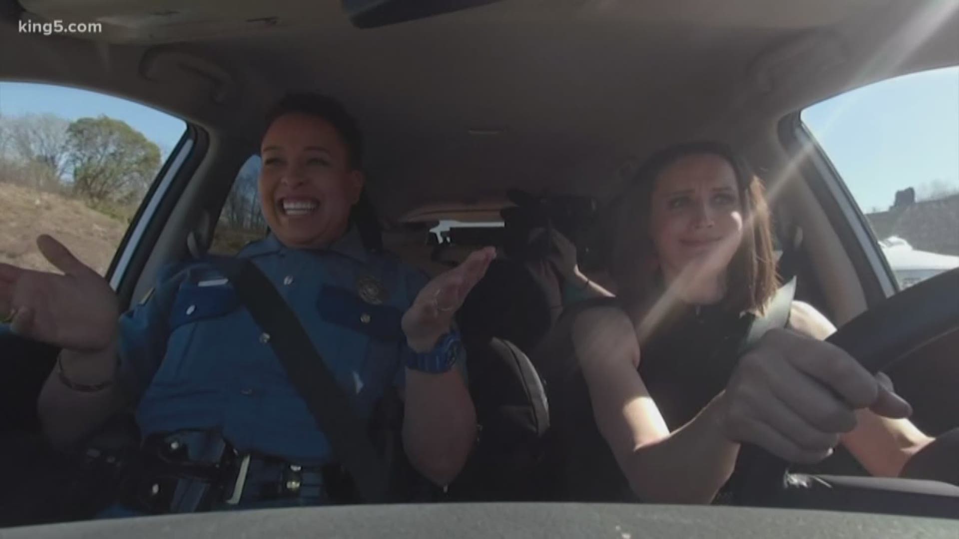 When it comes to driving, there are the rules of the road, and the rules of being polite. Kaci Aitchison tackled both in another ride-along with a Washington State Patrol Trooper.