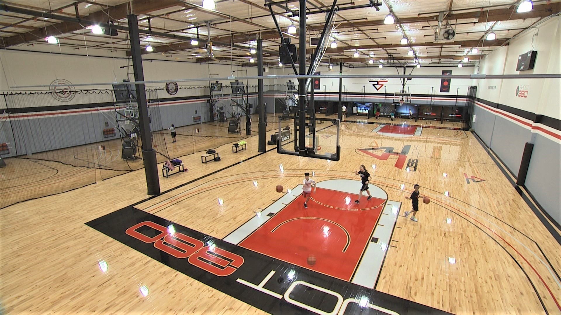 Shoot 360 uses interactive technology to help athletes train