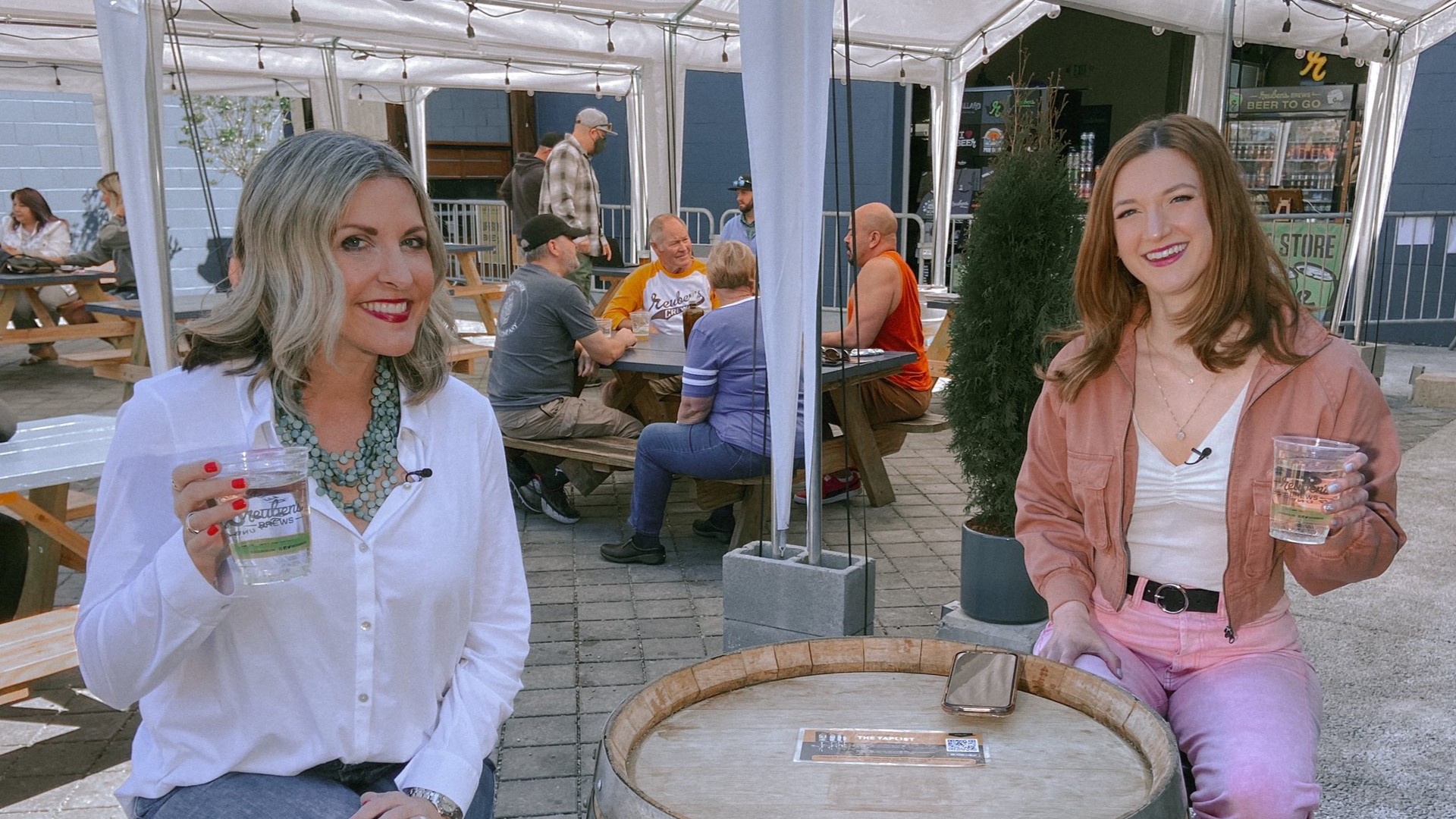 The family-owned brewery just debuted a new 3,000 square foot patio in Ballard! 🍻 #k5evening