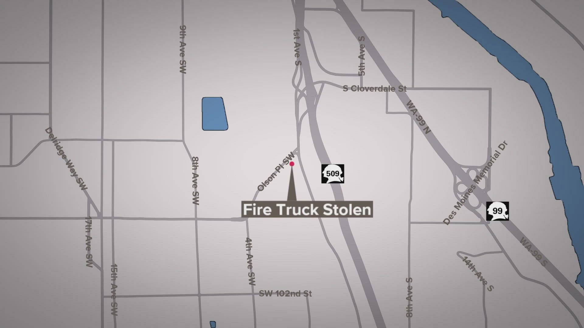 A suspect is in custody after stealing a Seattle Fire Department (SFD) engine for a brief period of time on Wednesday morning.