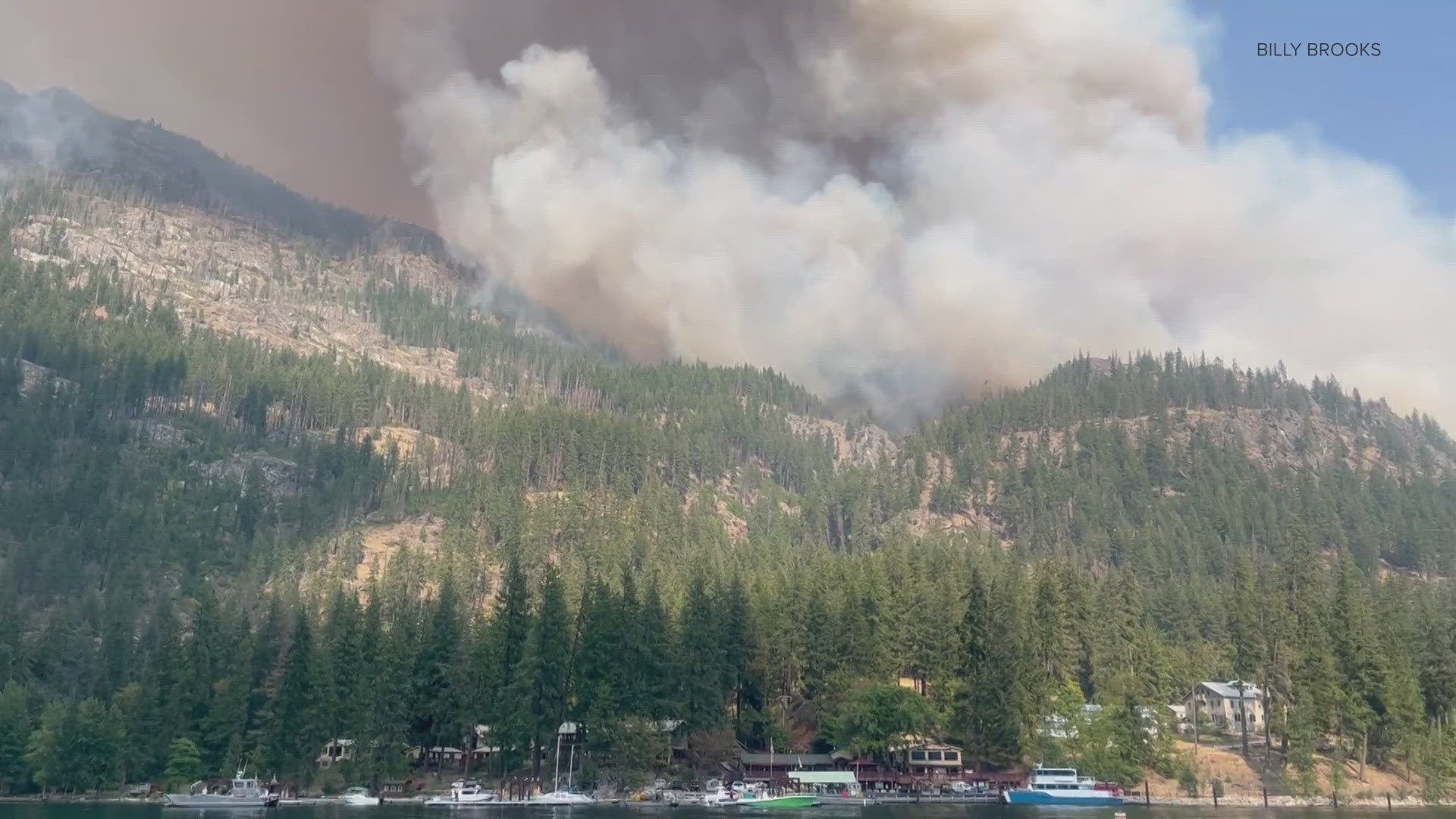 'It's like a war zone': Stehekin businesses impacted by Pioneer Fire during busiest months of the year