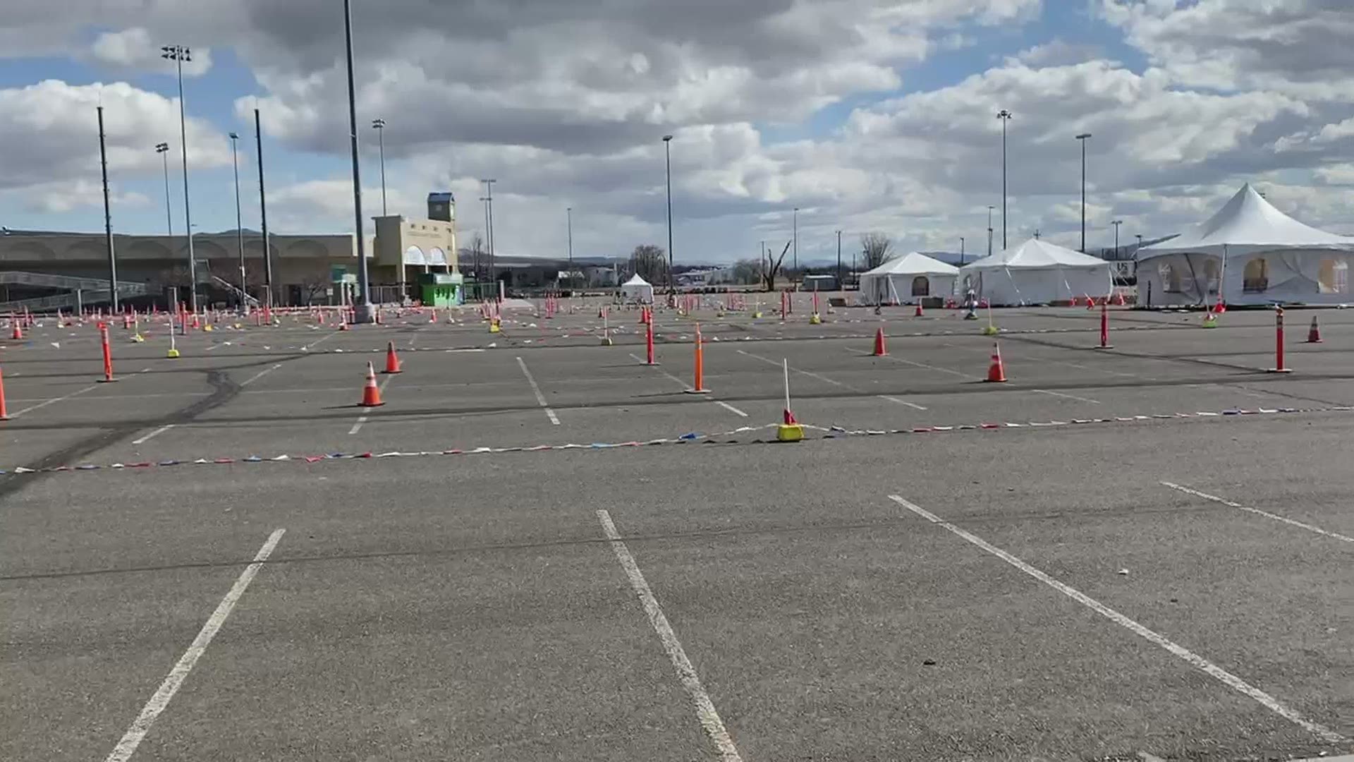 A drive-thru vaccination site at the Central Washington State Fair Park will open March 31.