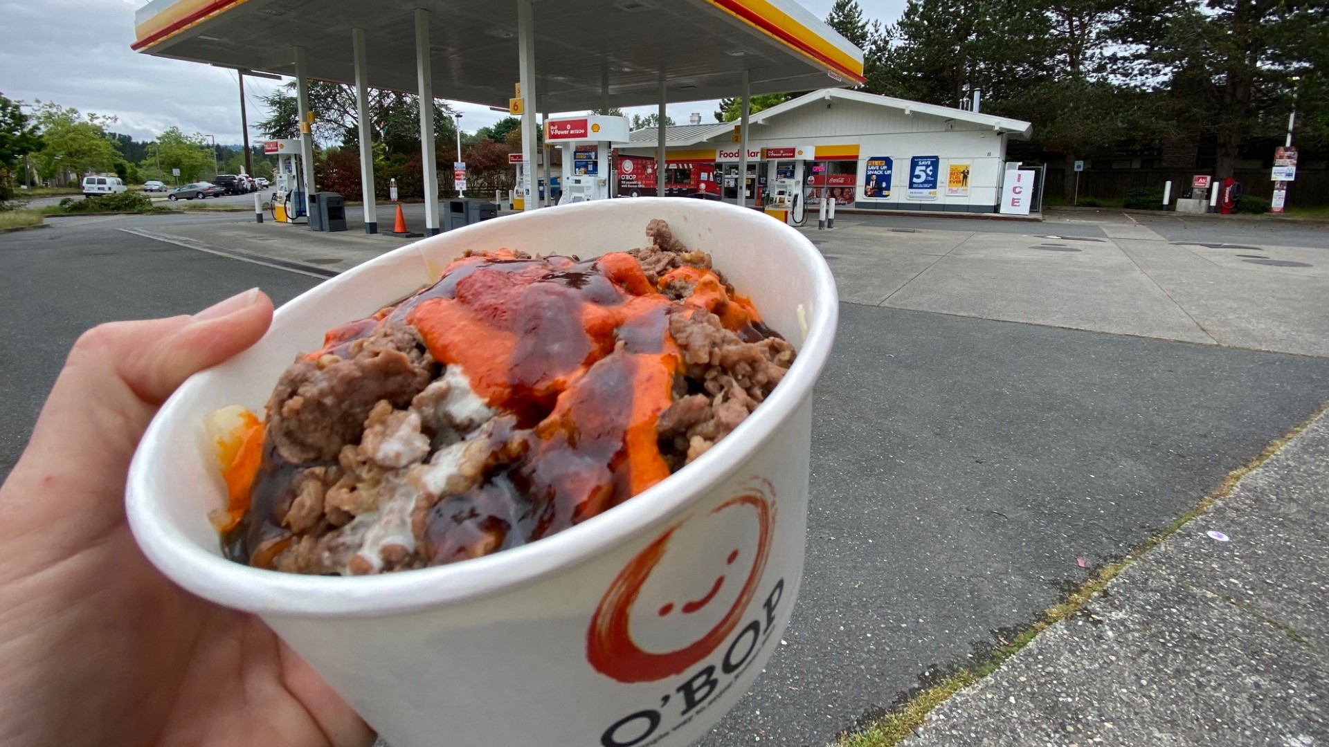 Grab a rice bowl and fill up while you fill up! #k5evening