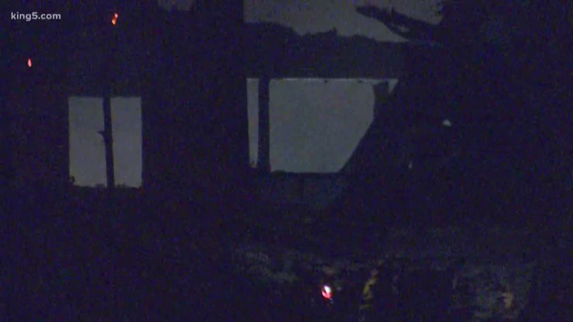 Newcastle home catches fire twice in less than 12 hours | king5.com