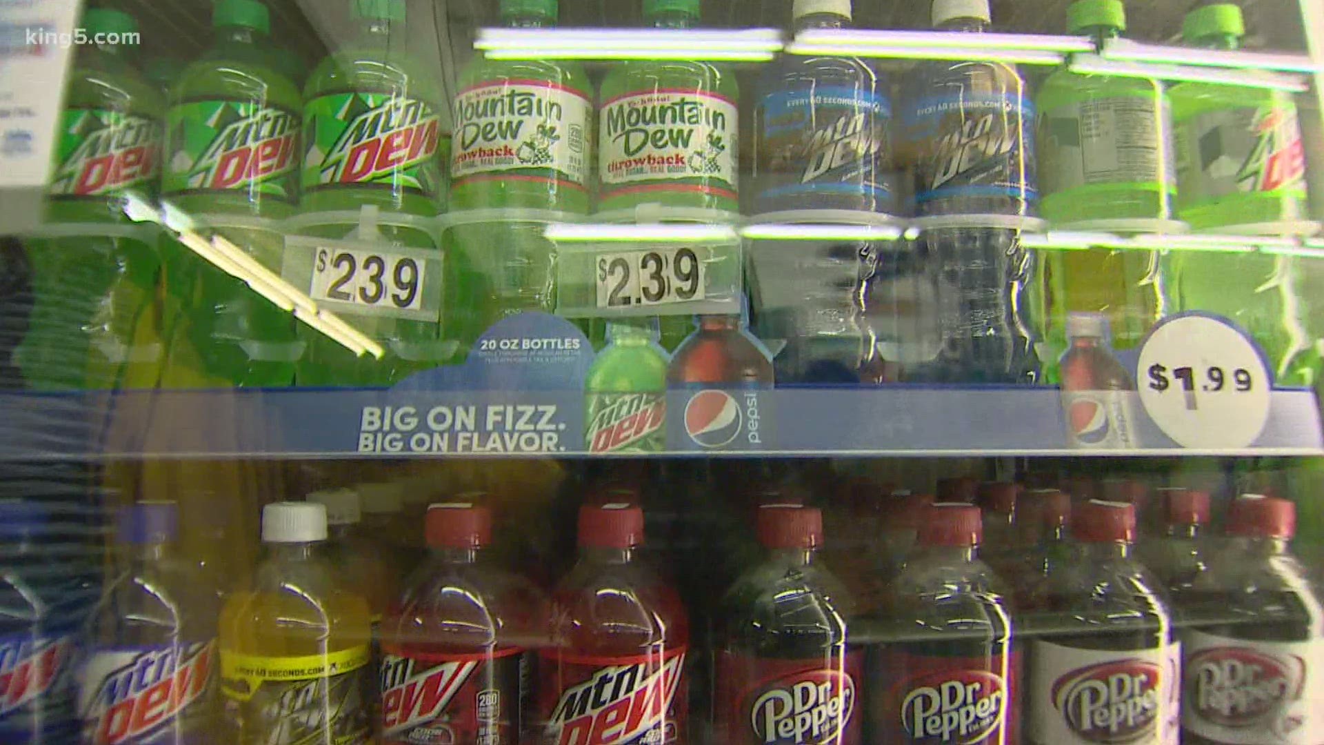 Seattle imposed a tax on sugary drinks and people drank less soda. But researchers also found that soda-drinking is down in nearby cities without a similar tax
