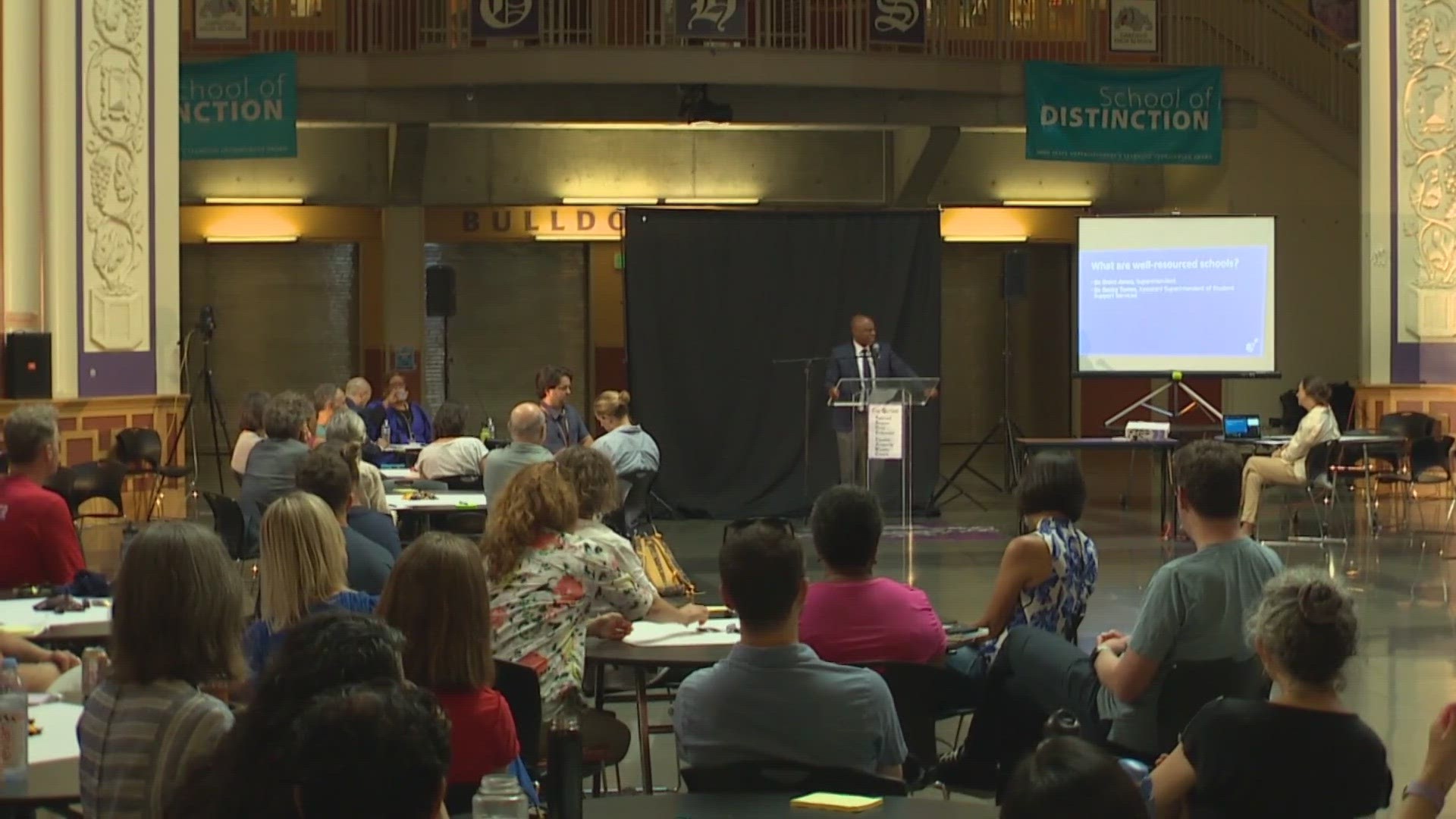The first of multiple community meetings was held Tuesday night at Garfield High School.