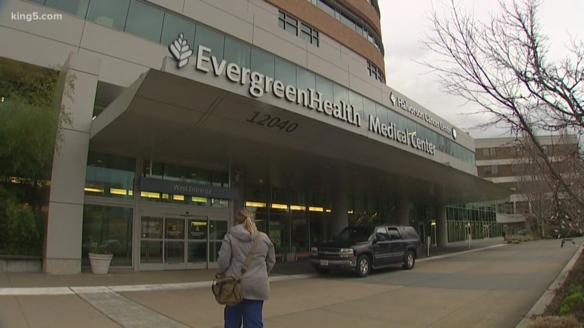 The emergency room doctor is in his 40's.  EvergreenHealth has been at the center of the coronavirus crisis.