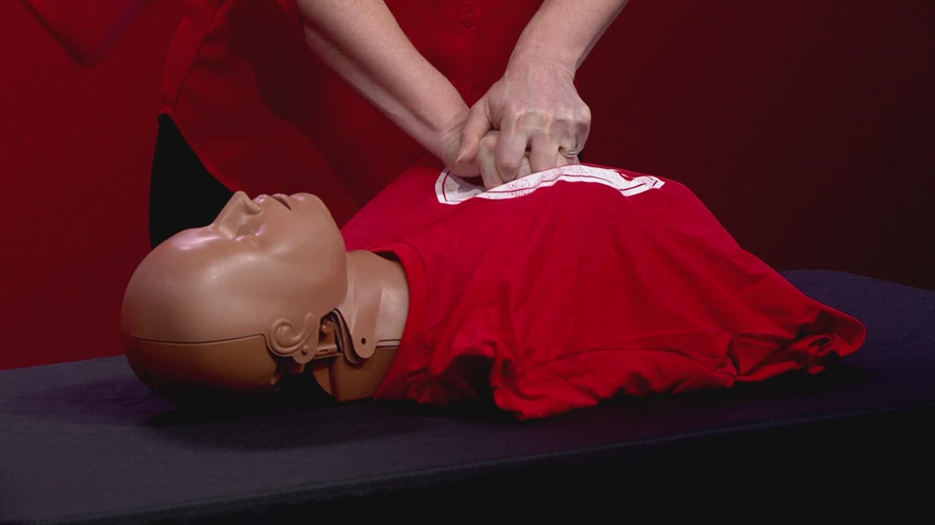 The American Heart Association is challenging all families to have at least one member of their household proficient in hands-only CPR
