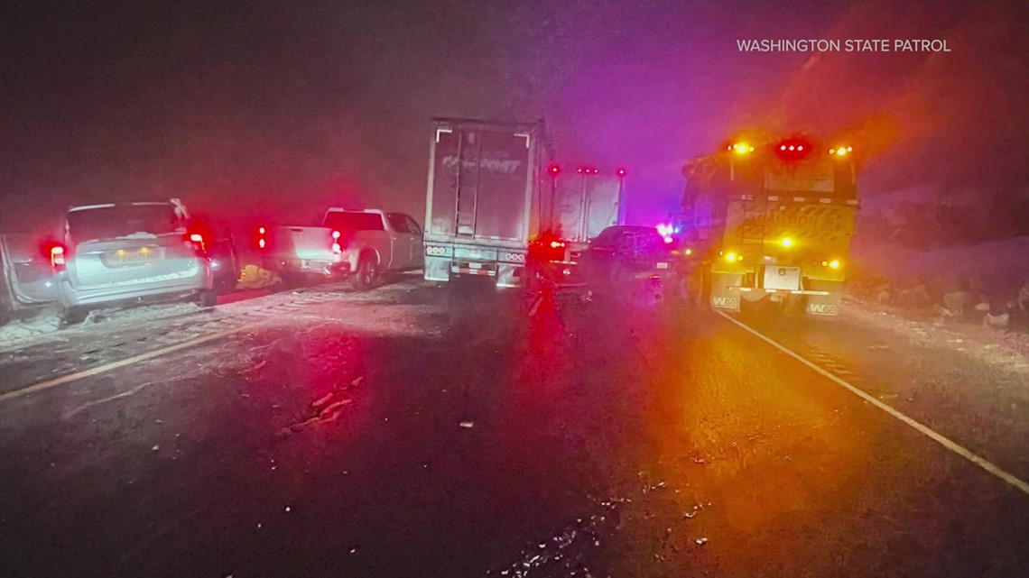 Eastbound I 90 Reopens Near Ellensburg After 30 Car Pileup 2475