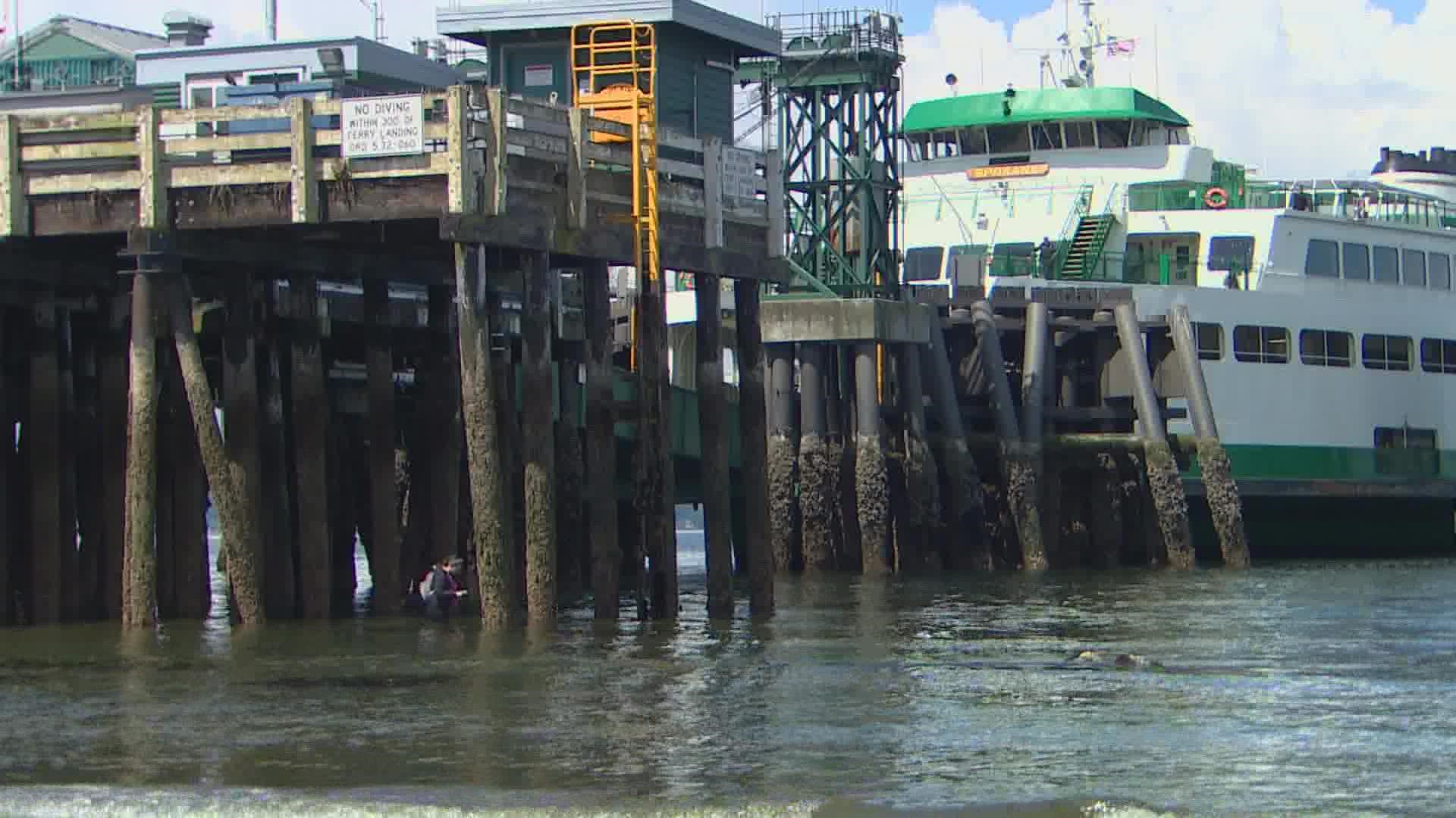 It creates a problematic situation at several of Washington State Ferries’ docks, including in Edmonds.