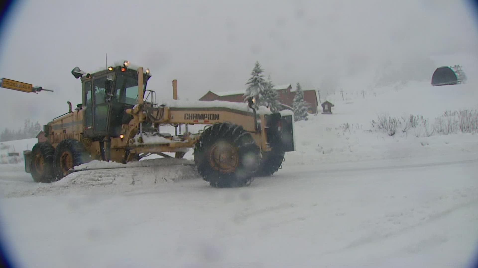 From Friday afternoon through Sunday night, Snoqualmie pass could see up to 18 inches of snow, and Stevens pass could get more than 2 feet of snow.