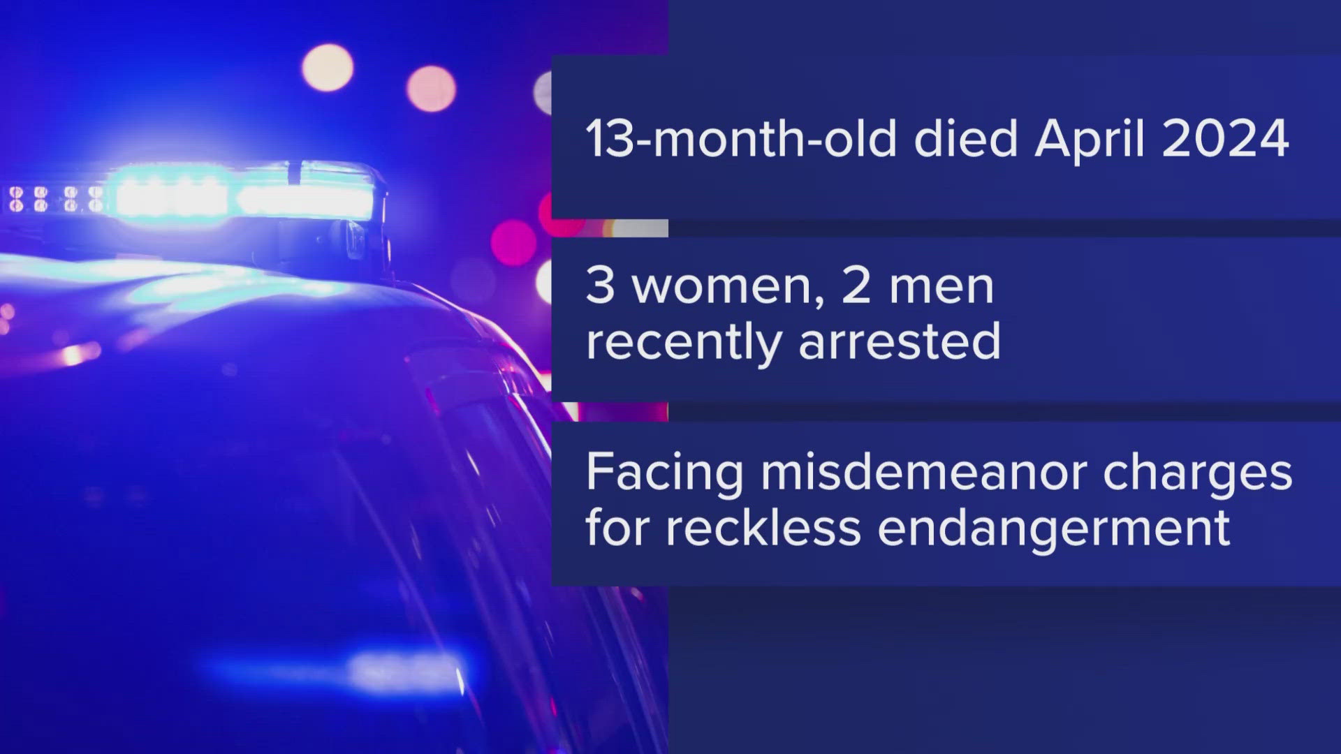 5 people arrested in connection to baby's overdose death | king5.com