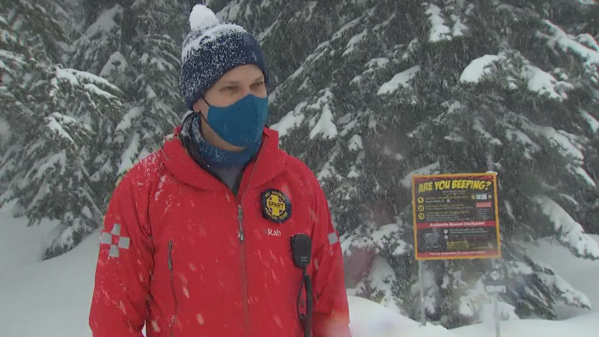 A volunteer ski patroller started a project to help save lives in the Cascade mountains.