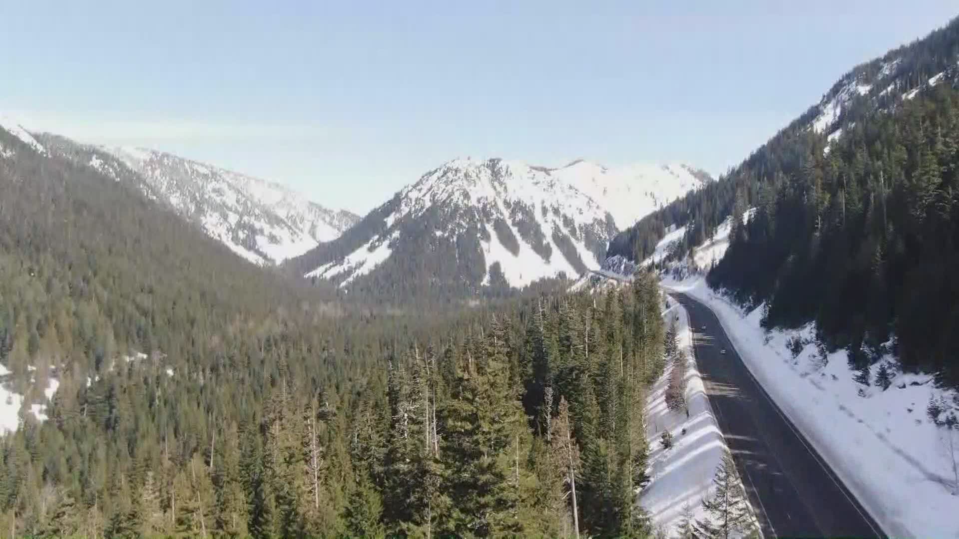 Five human-triggered avalanches have occurred in the past week around Snoqualmie Pass.  Experts warn that this time of year is especially dangerous for avalanches.