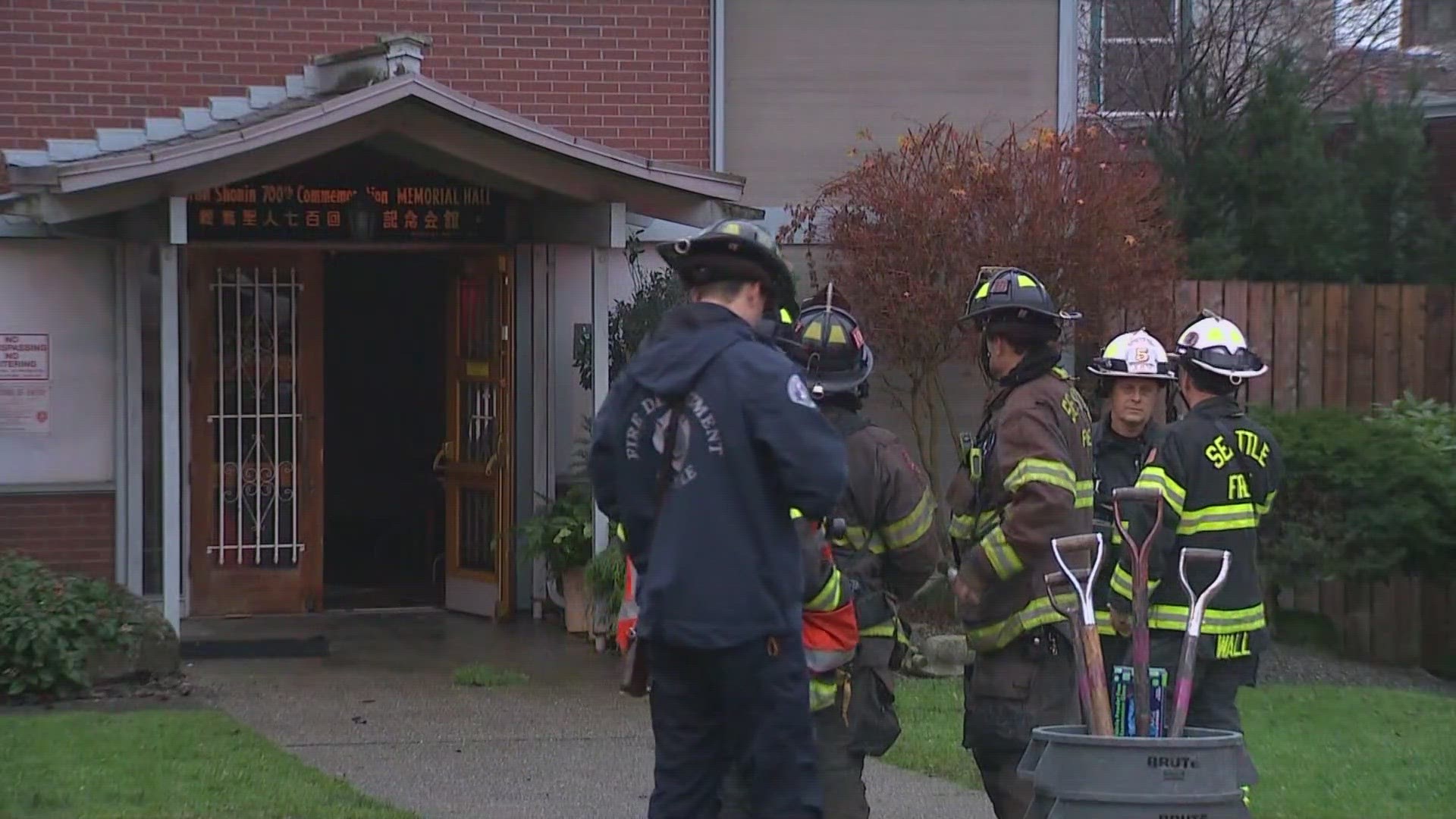 The second fire at a Seattle Buddhist temple was determined to be a flare up from the first fire originally set by a 42-year-old suspect on Dec. 31, 2023.