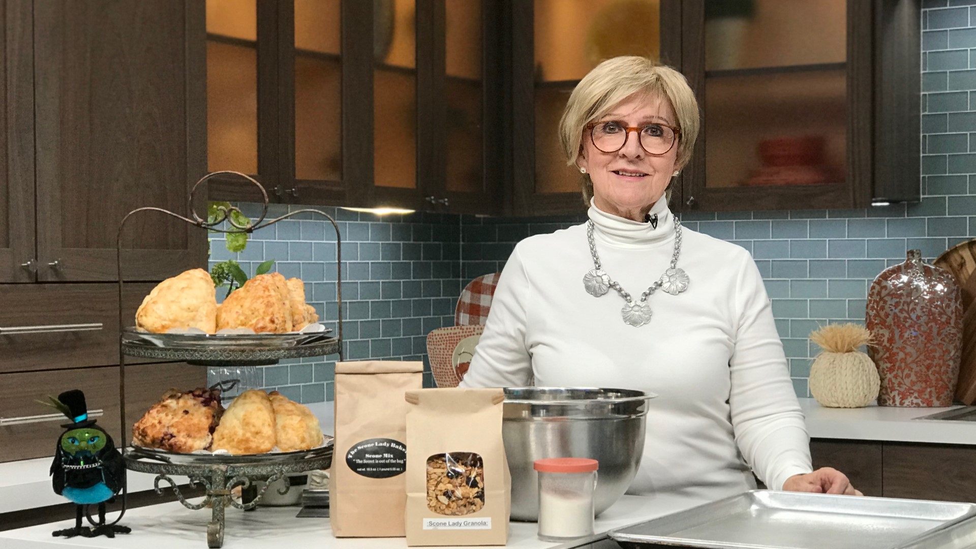 Christie Eichler, of La Conner's Scone Lady Bakery, shares her recipe, technique, and tips for baking the perfect scones.