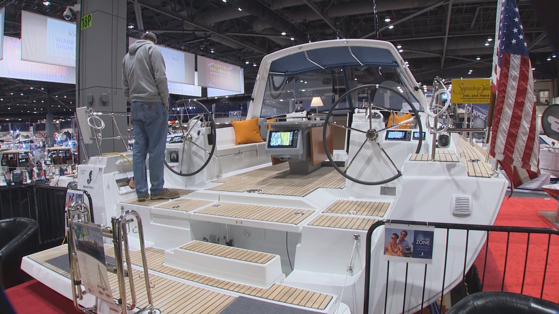 Set sail for the 2019 Seattle Boat show!