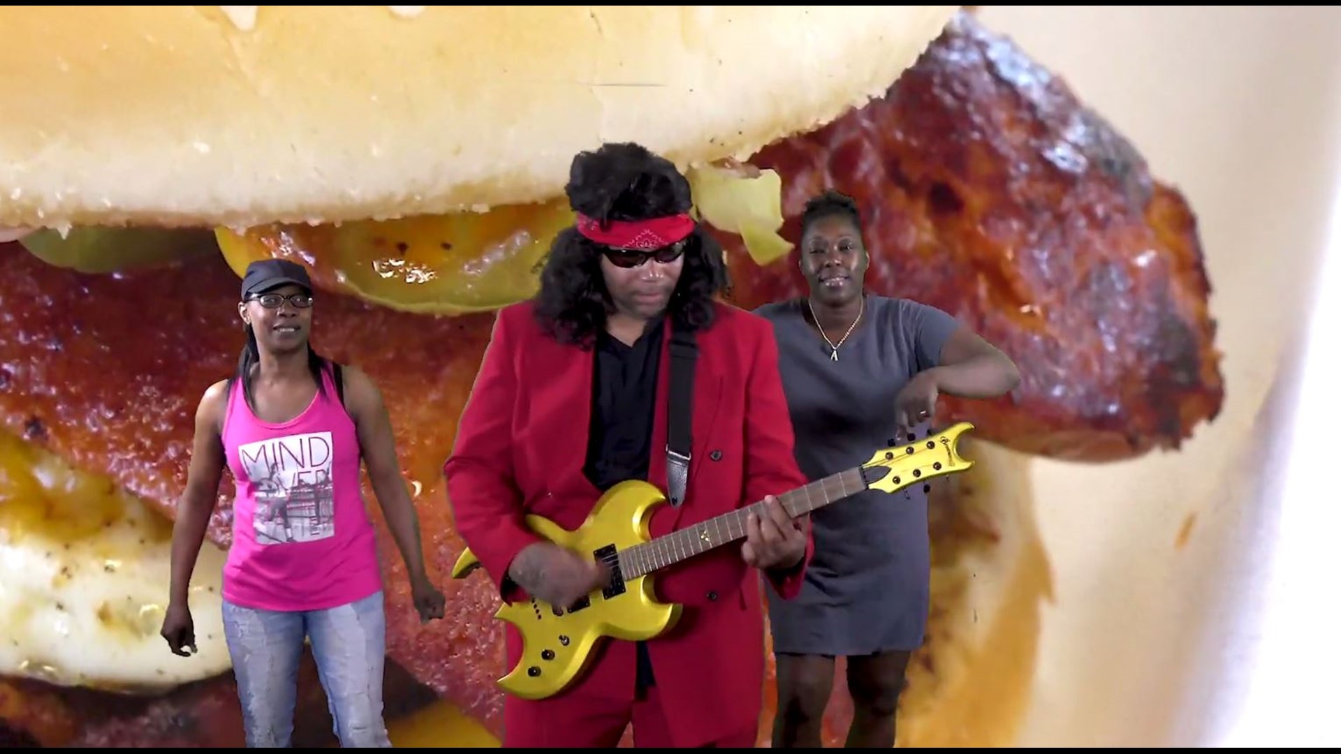The Hamhock Jones ad for his Texas Queen burger is not to be missed!