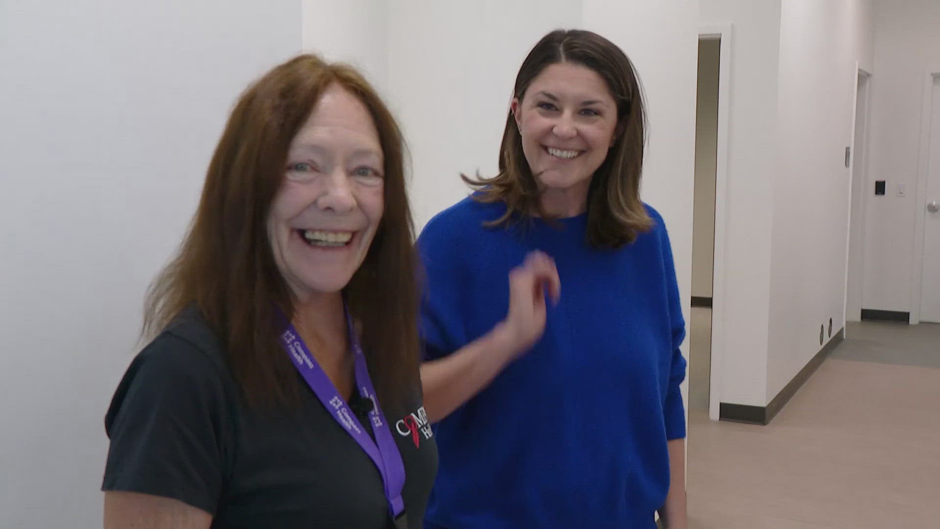 Marcelene Lowes has worked with Compass Health for 40 years. Its newest facility will now bear her name.