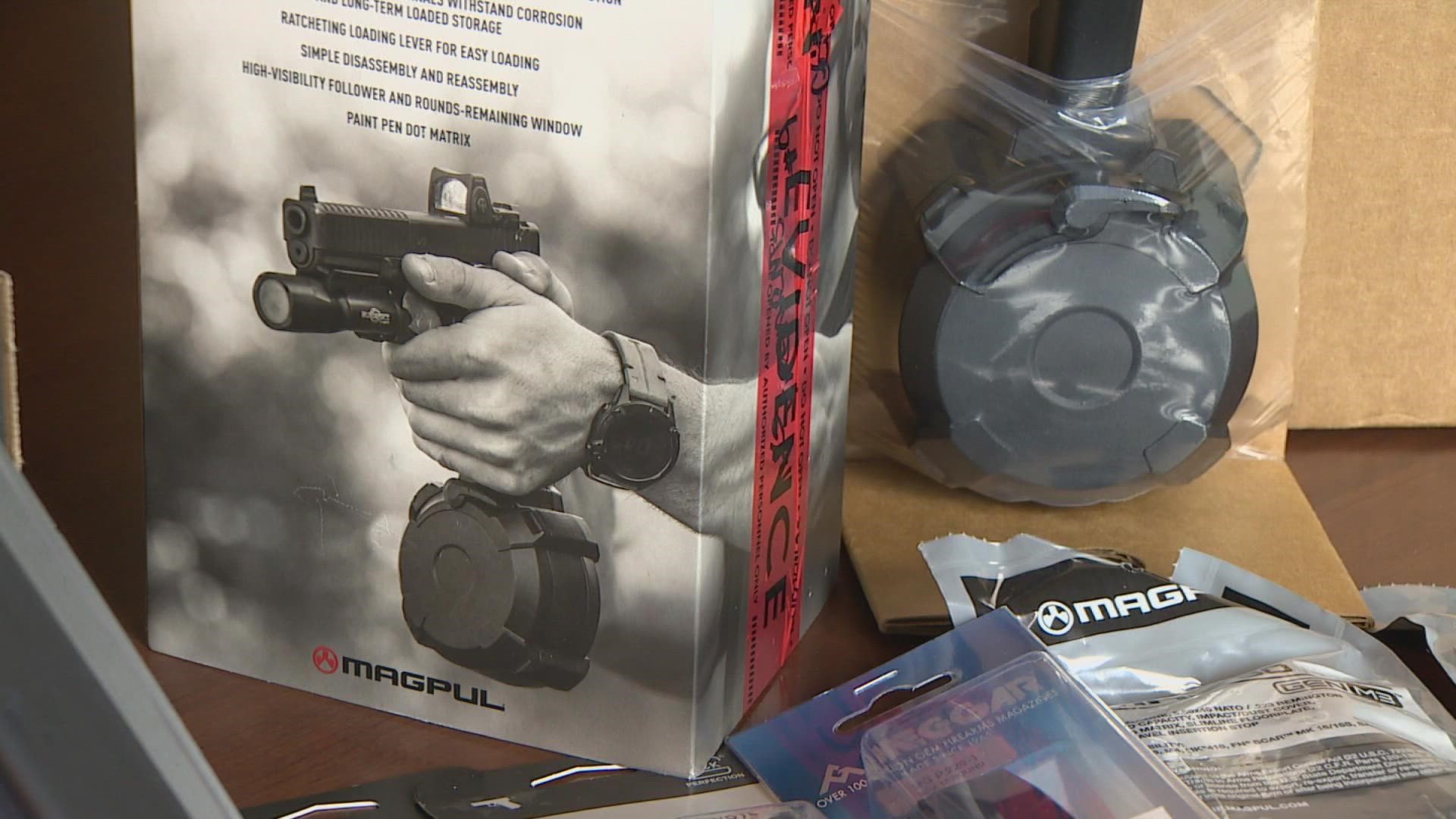 The sale of ammunition magazines that hold more than 10 rounds was banned in the state in July.
