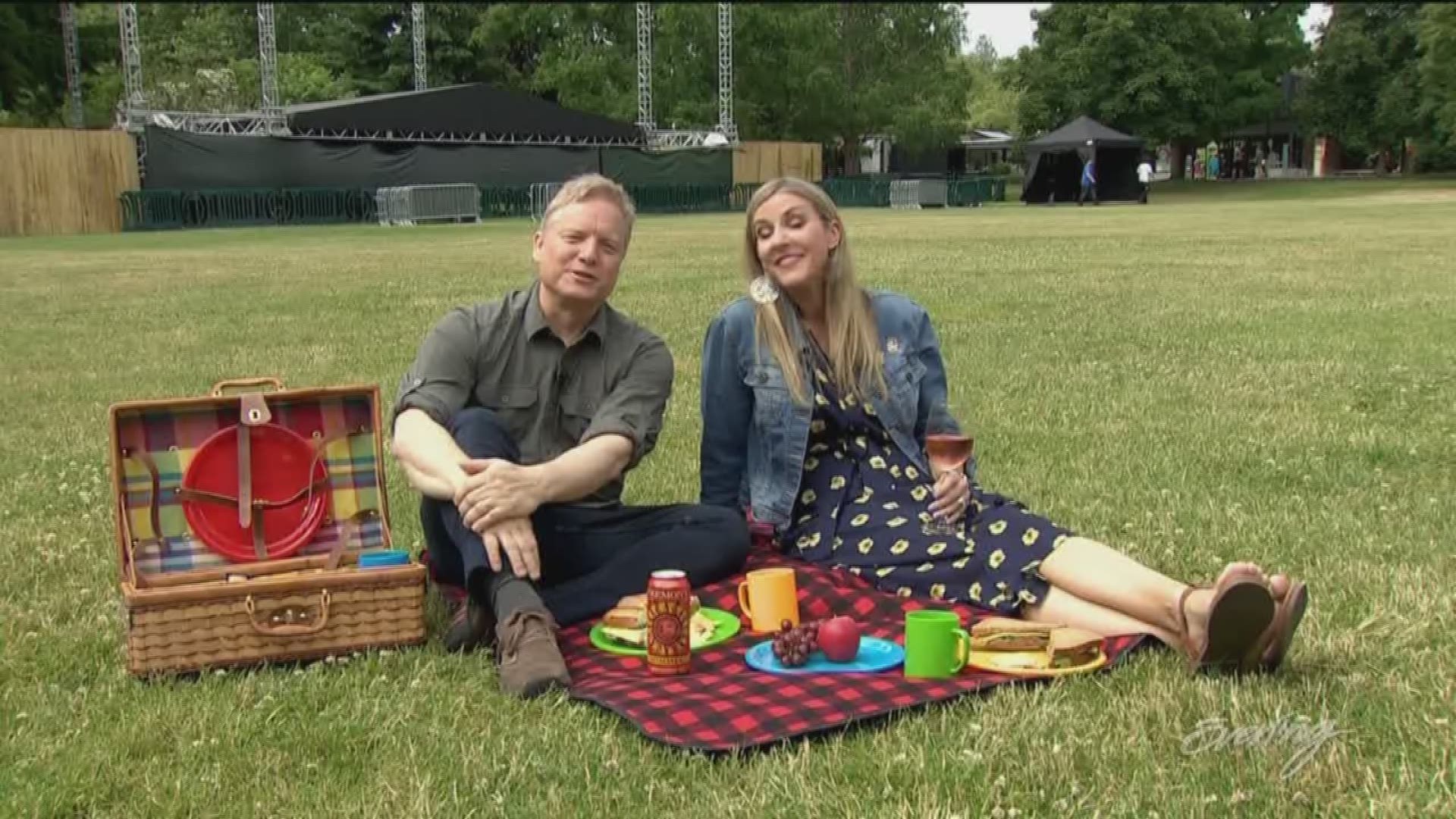 Jim Dever and Kim Holcomb host from ZooTunes at Woodland Park Zoo. FEATURING: ZooTunes Season Preview & Ticket Giveaway, Cheap Eats - Nick's Jr. Burgers in Everett, A Batman Mural at the Crocodile by Joey Nix, A preview of the new movie 'Shaft', Thrifting Thursday - Ballard's Lemon Drop Boutique, What's Up This Week, and a special thanks & farewell to Lori Matsukawa.