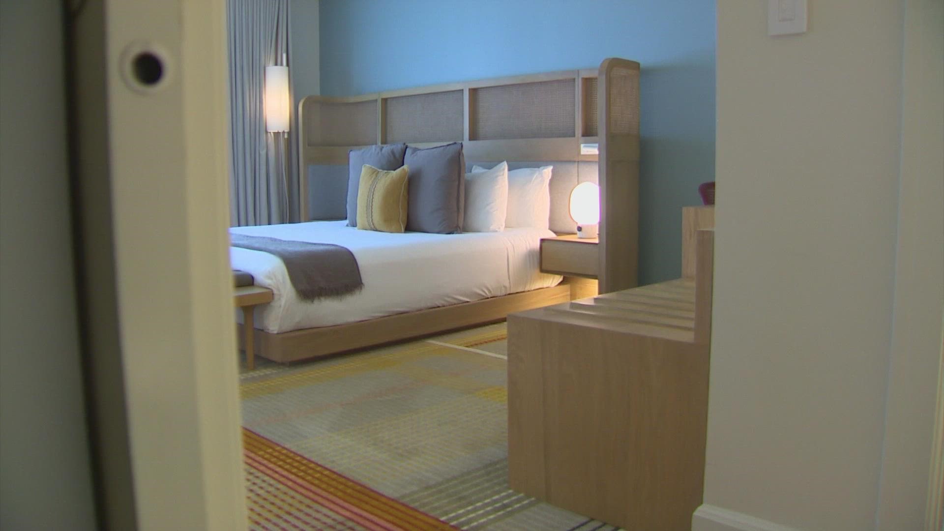 Demand for hotel rooms in Seattle reached 94% of 2019 levels in July and 96% in June.