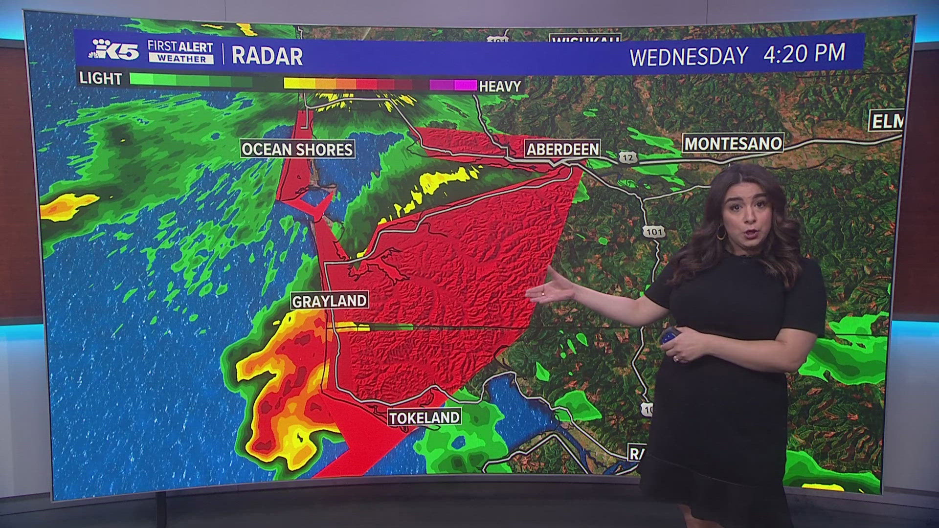 If you are in the area where the Tornado Warning was issued, go inside and put as many walls between you and the outside as you can. 