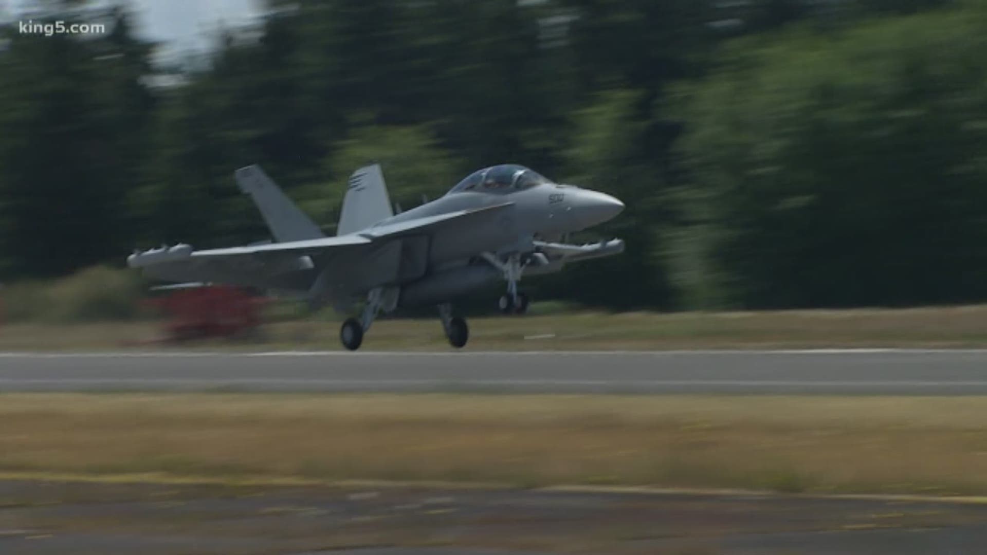 Navy Secretary Richard Spencer refuses to increase monitoring of Growler EA-18G jets flying over the Ebey's Landing National Historic Reserve on Whidbey Island.