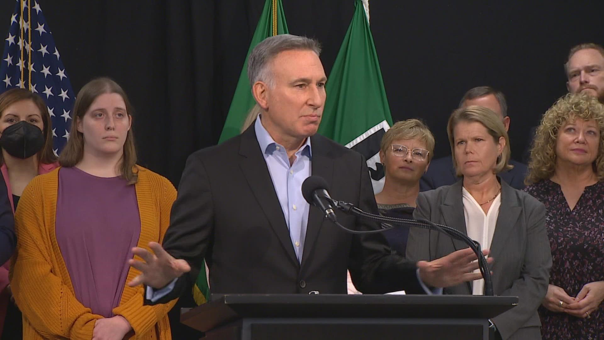 King County executive Dow Constantine is proposing what he calls a "generational investment" in behavioral health services.