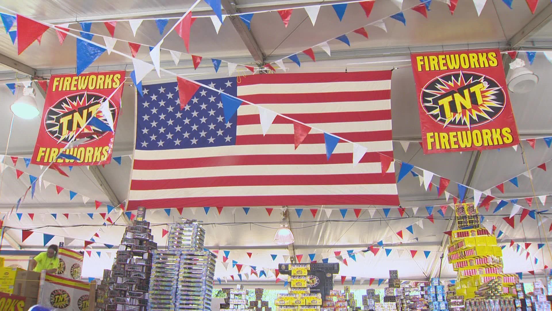Ban went into effect today, ahead of fourth of July celebrations.
