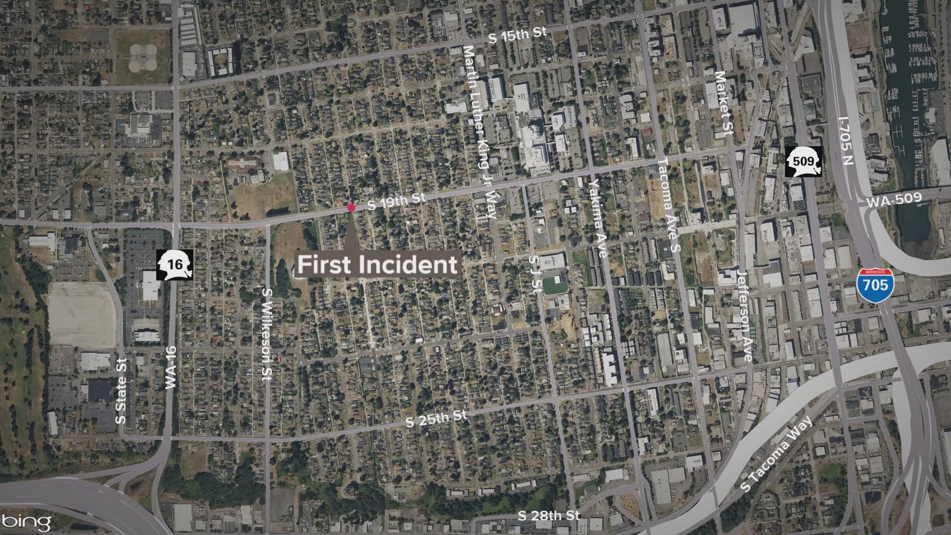 In Tacoma on Saturday, two separate hit‑and‑run incidents involving a similar vehicle injured two pedestrians.