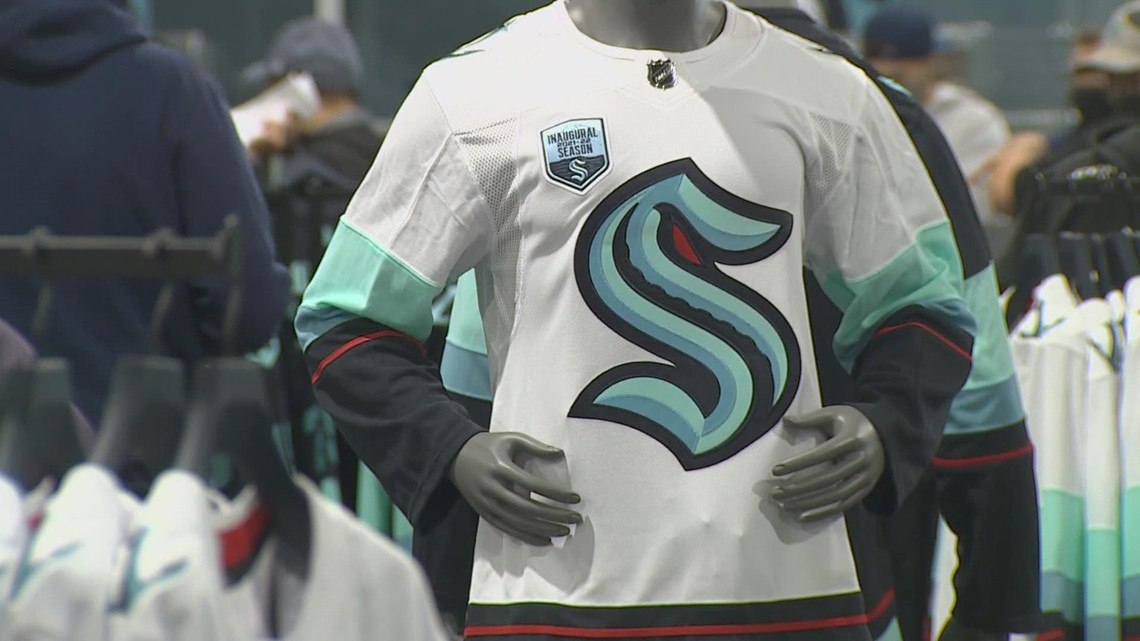 Seattle Kraken Inaugural Season GI Goal Cut Jersey