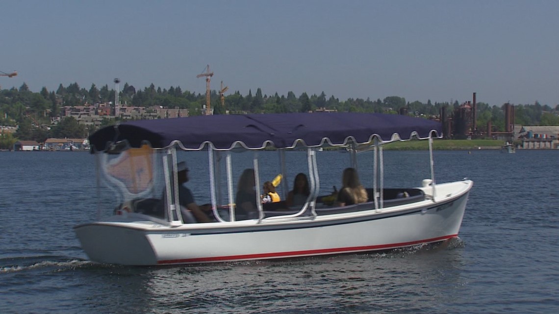 Rent boats by the hour with The Electric Boat Company on Seattle's Lake