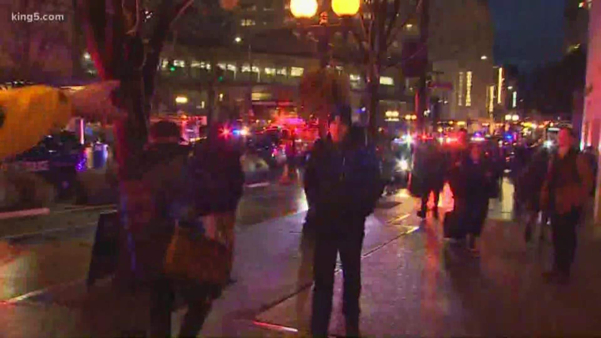 This is the second shooting in downtown Seattle within a few hours. There may be multiple victims.