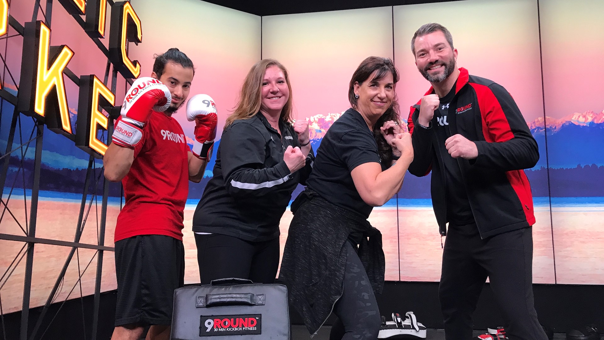 9Round offers a fullbody workout in just thirty minutes