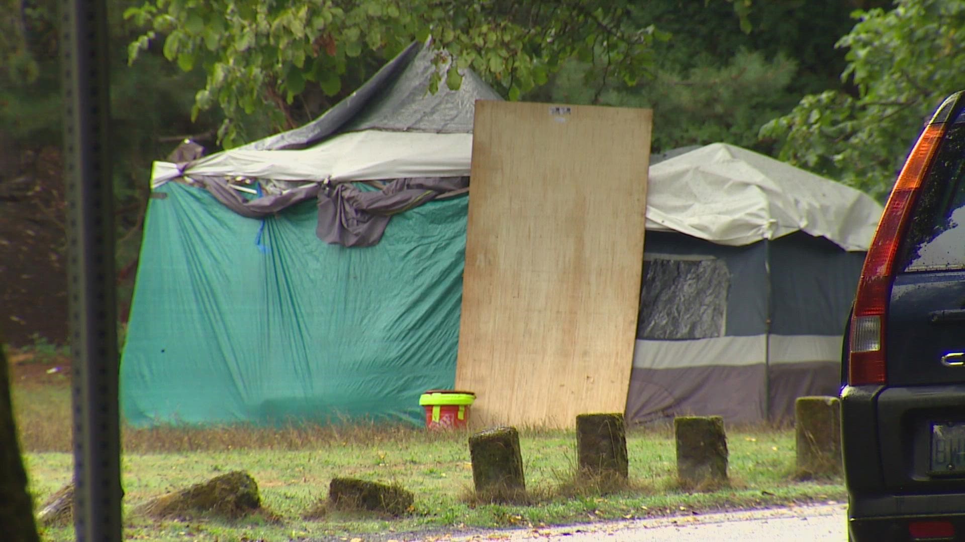 Seattle Parks and Recreation said that outreach has begun for those living unsheltered at Green Lake Park