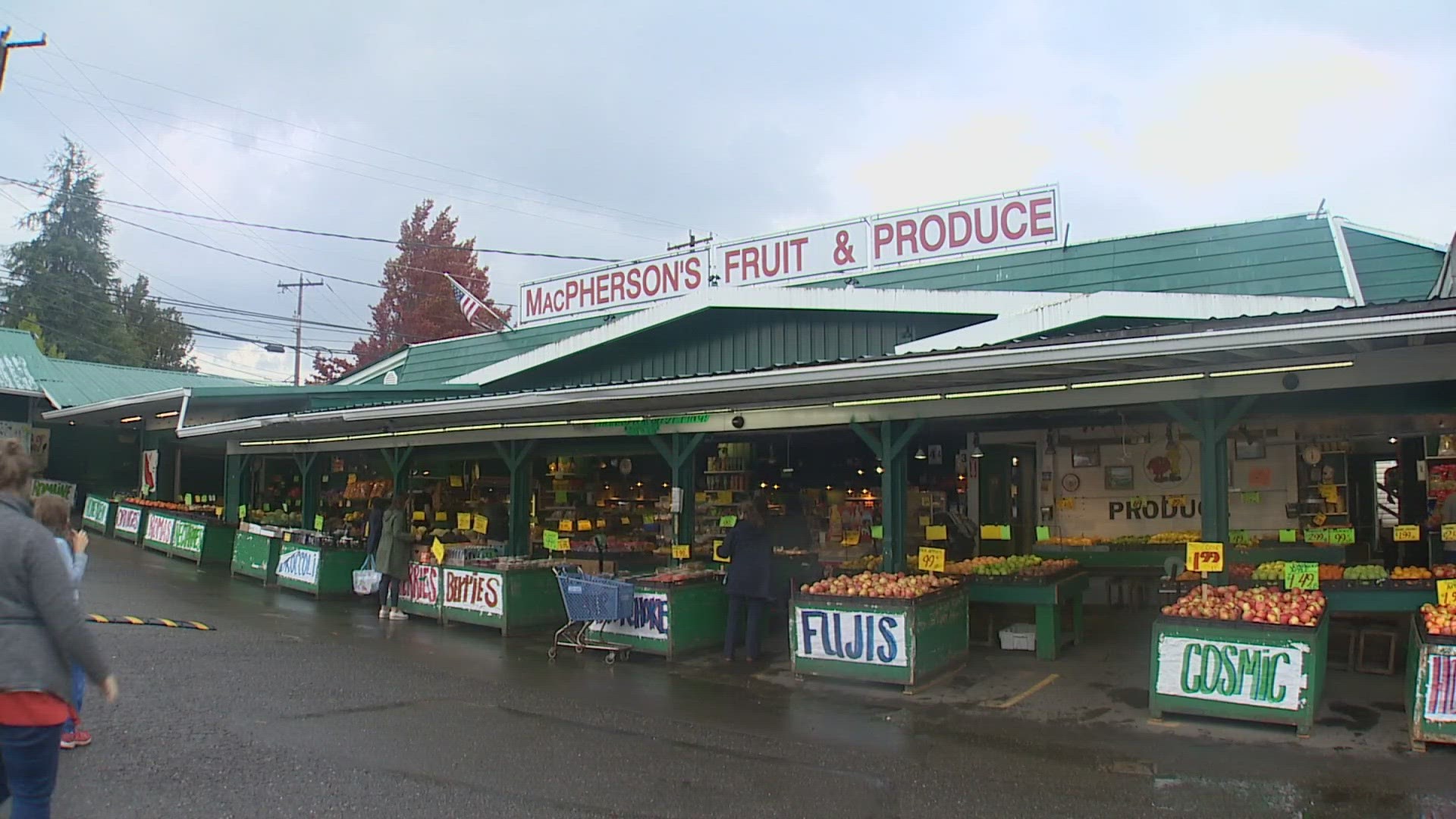 MacPherson's Fruit and Produce has been open for over 40 years and will shut down on Oct. 8.