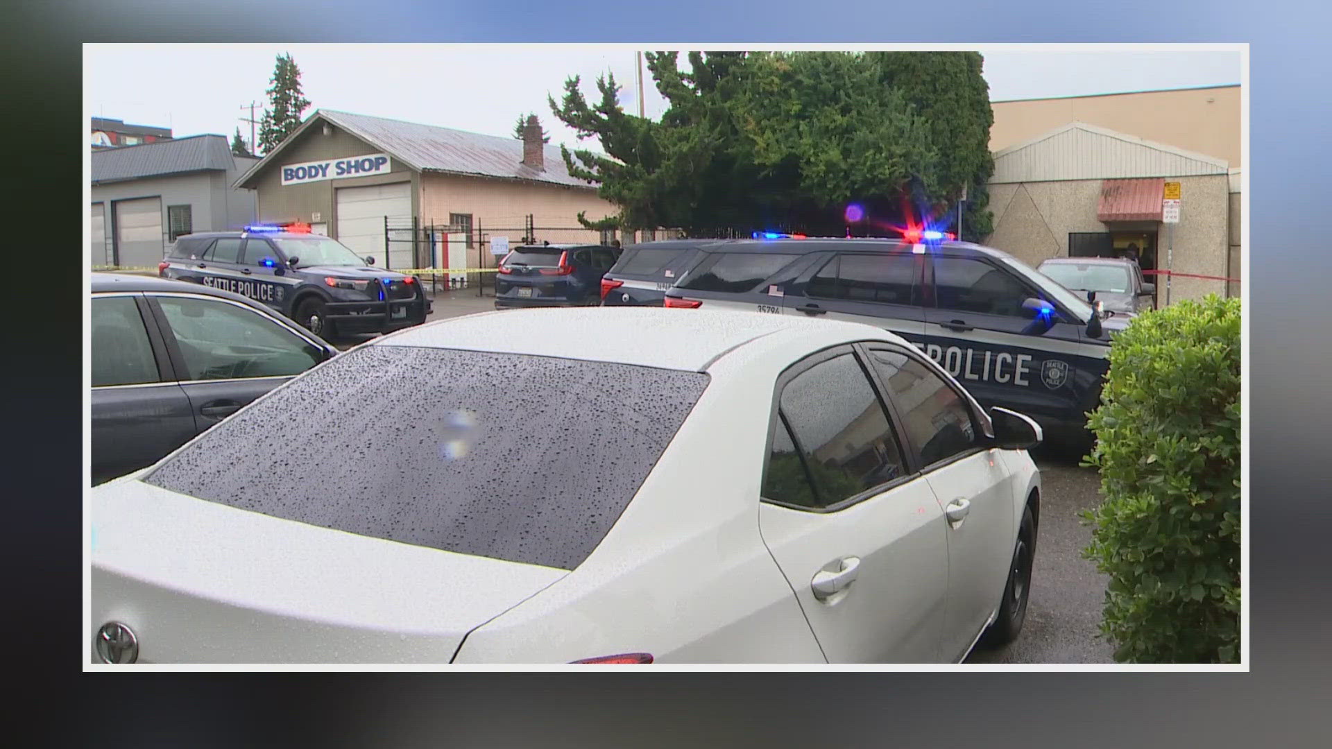 According to Seattle police, the victim was shot multiple times inside a business located near 36th Avenue Southwest Wednesday afternoon.