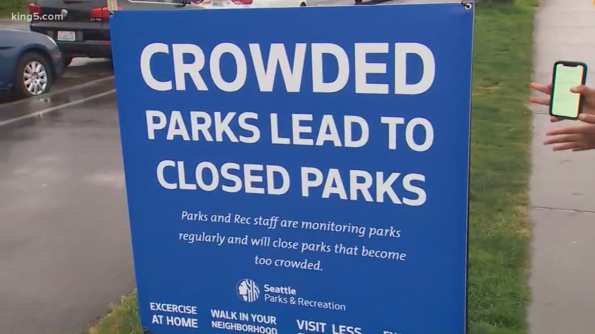 The city of Seattle is rolling out new guidelines for people using the city’s parks, greenways, and farmers markets during the coronavirus pandemic.