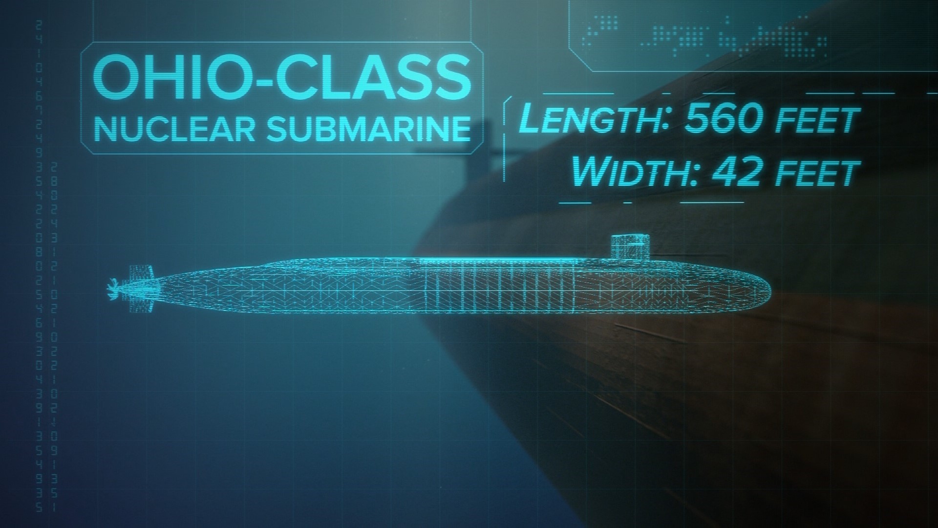 The Navy's Ohio-class nuclear submarines are behemoths. They are nicknamed "boomers" and there are 10 of them based at Bangor.