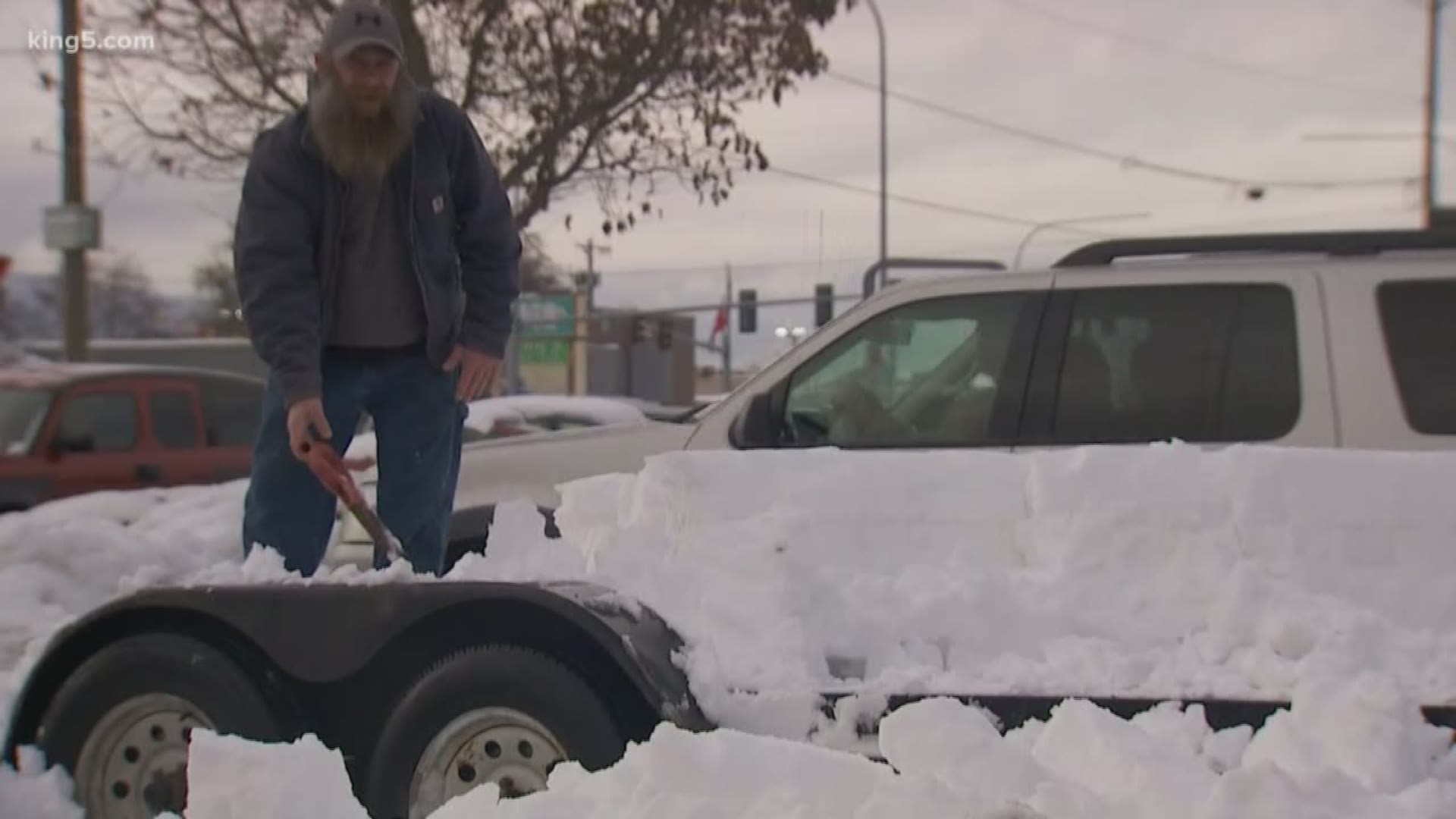 Some people have been stuck in their homes for days. KING 5's Ted Land joins us from Sequim, WA where people are working long hours trying to free their neighbors.