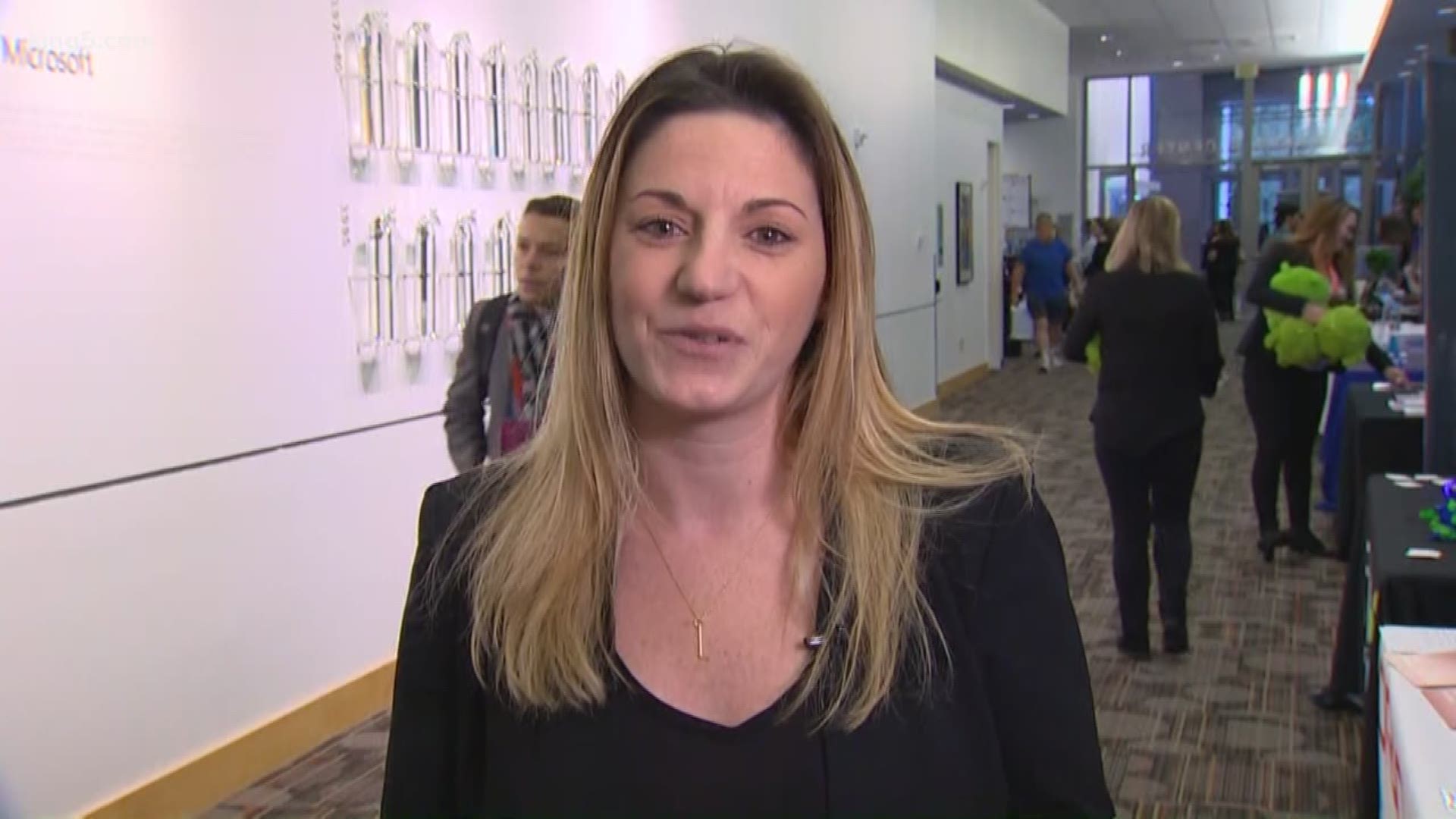 KING 5 spoke with Sarah Haggard, the CEO and Founder of Tribute, a modern mentorship app. She talks about what the Women in Cloud Summit means for women in tech.