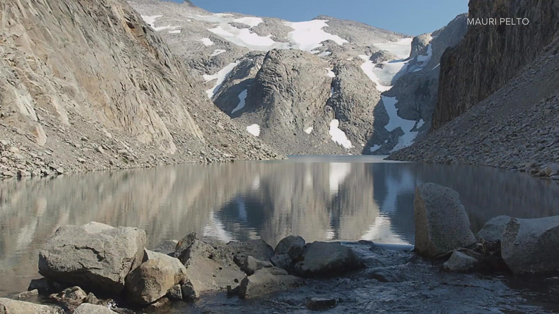 Glaciologist Mauri Pelto said the Hinman Glacier is the biggest North Cascades glacier to completely disappear.