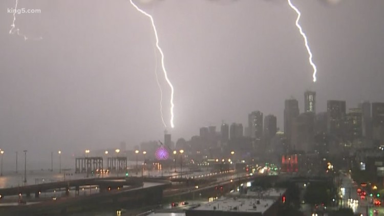 Here's why we are seeing more thunderstorms in western Washington