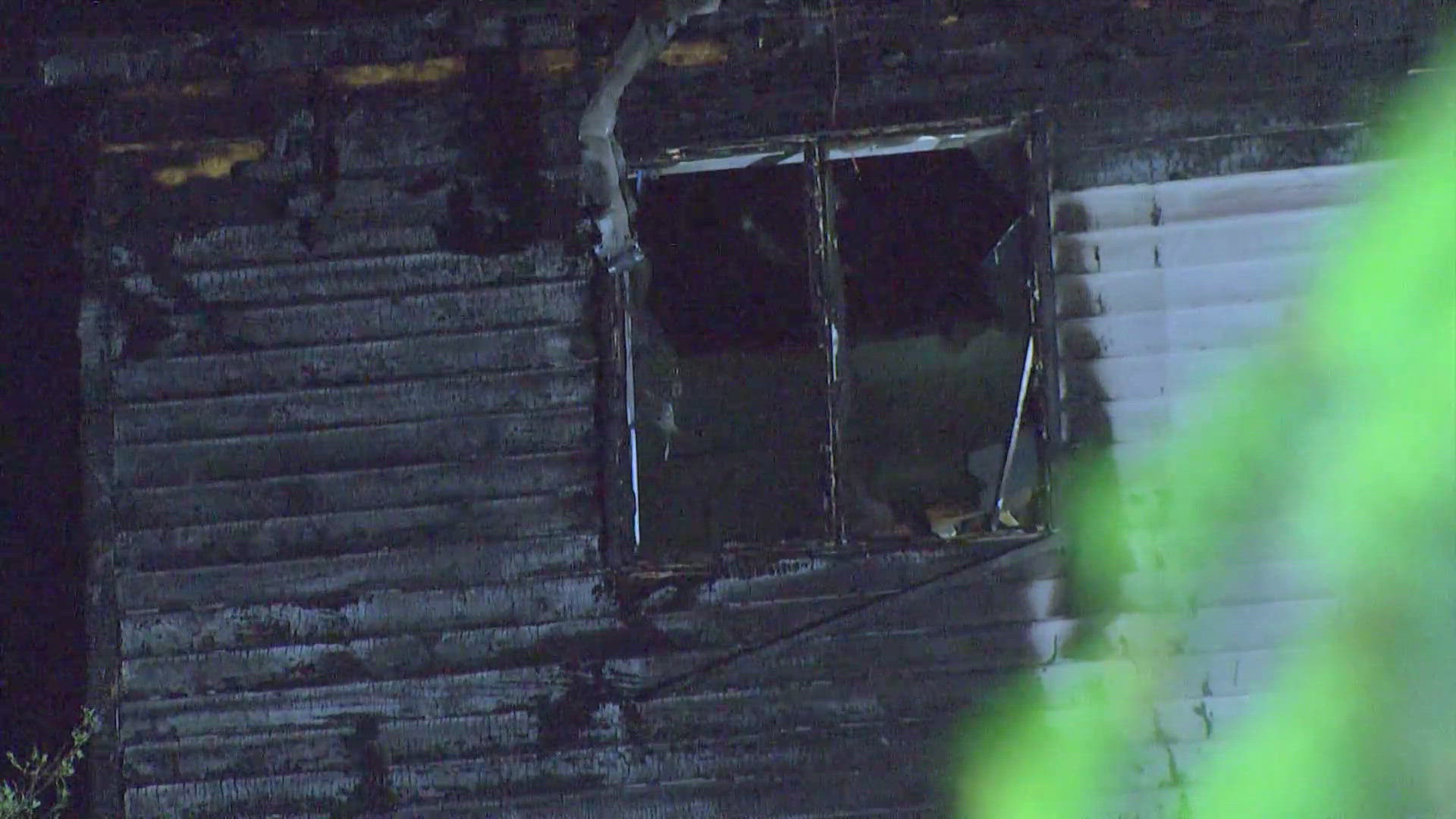 Seven people were displaced after two homes were heavily damaged by a fire in Wilderness Rim