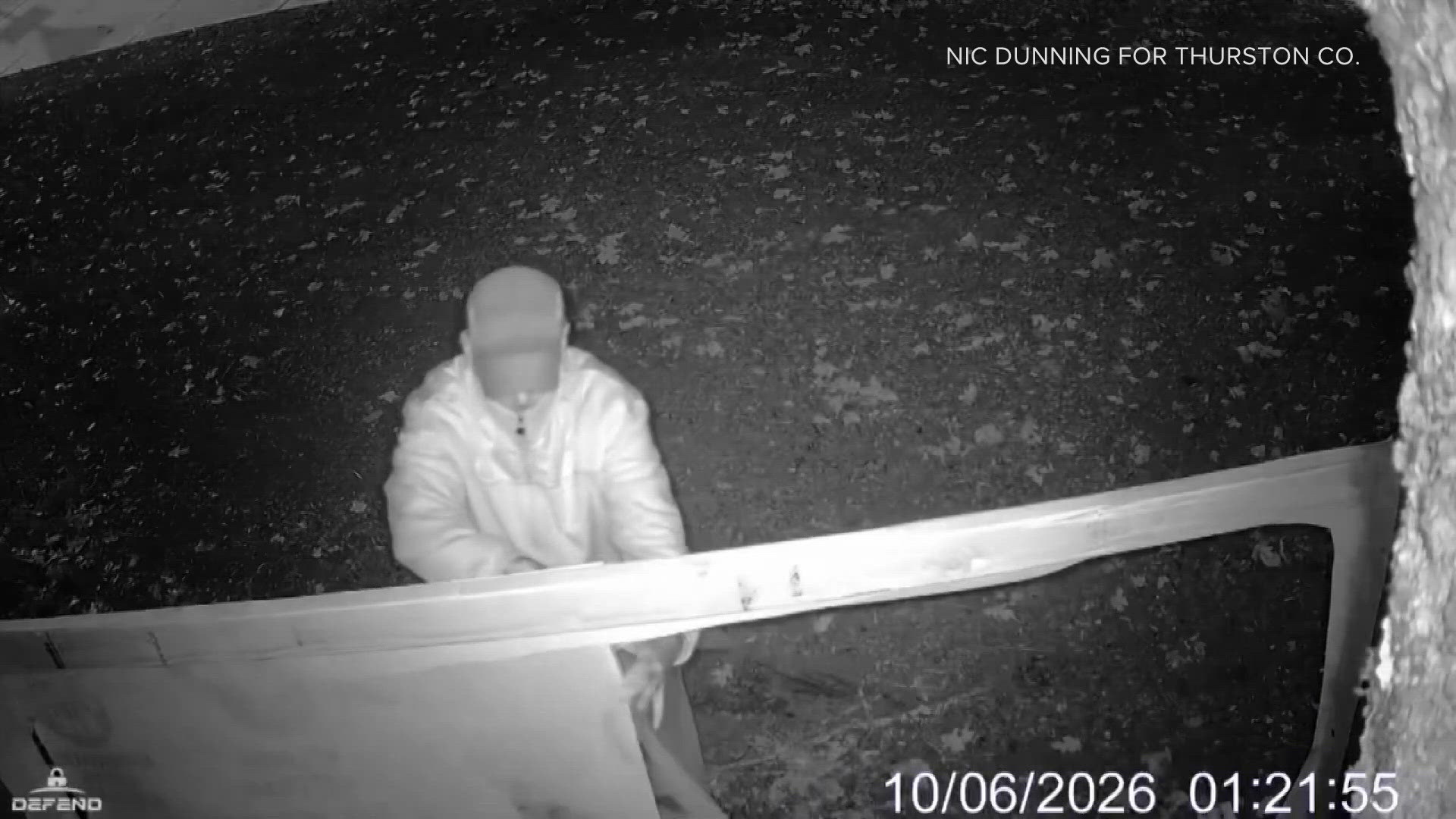 Thurston County candidate says repeated campaign sign vandalism is an attempt to intimidate him