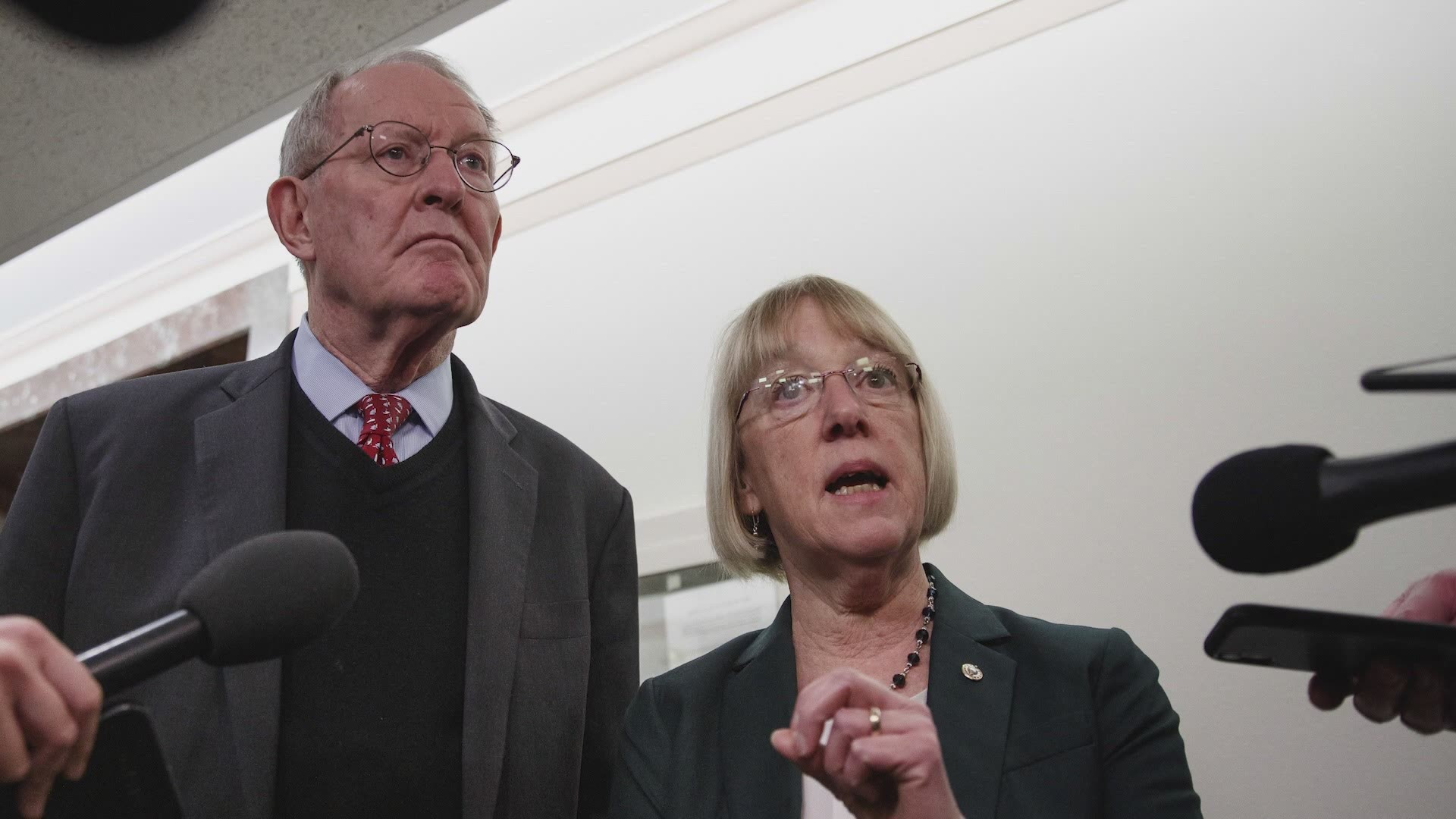 Sen. Patty Murray plans to run for re-election in 2022, but a statewide poll found 47% of registered voters said she should not run again.